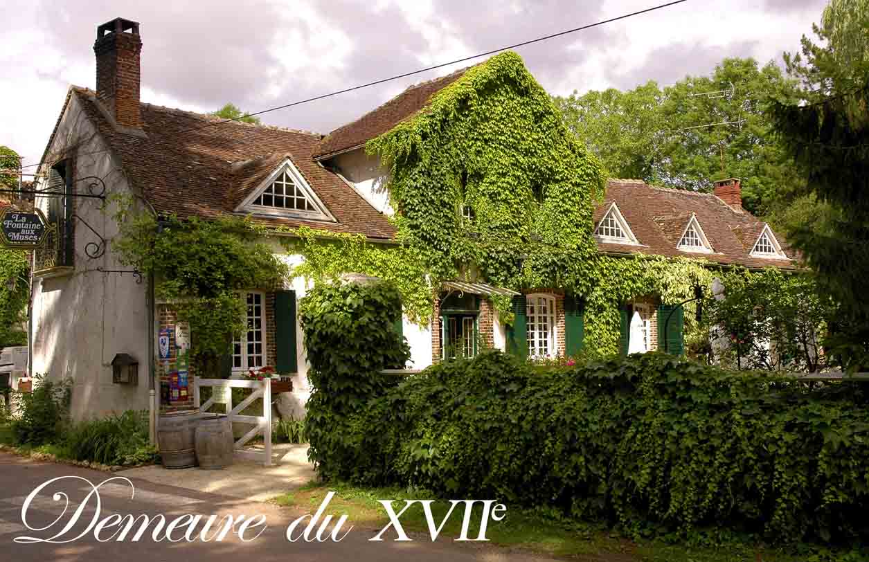 Main building / restaurant La Fontaine aux Muses - Restaurant (Main Building)